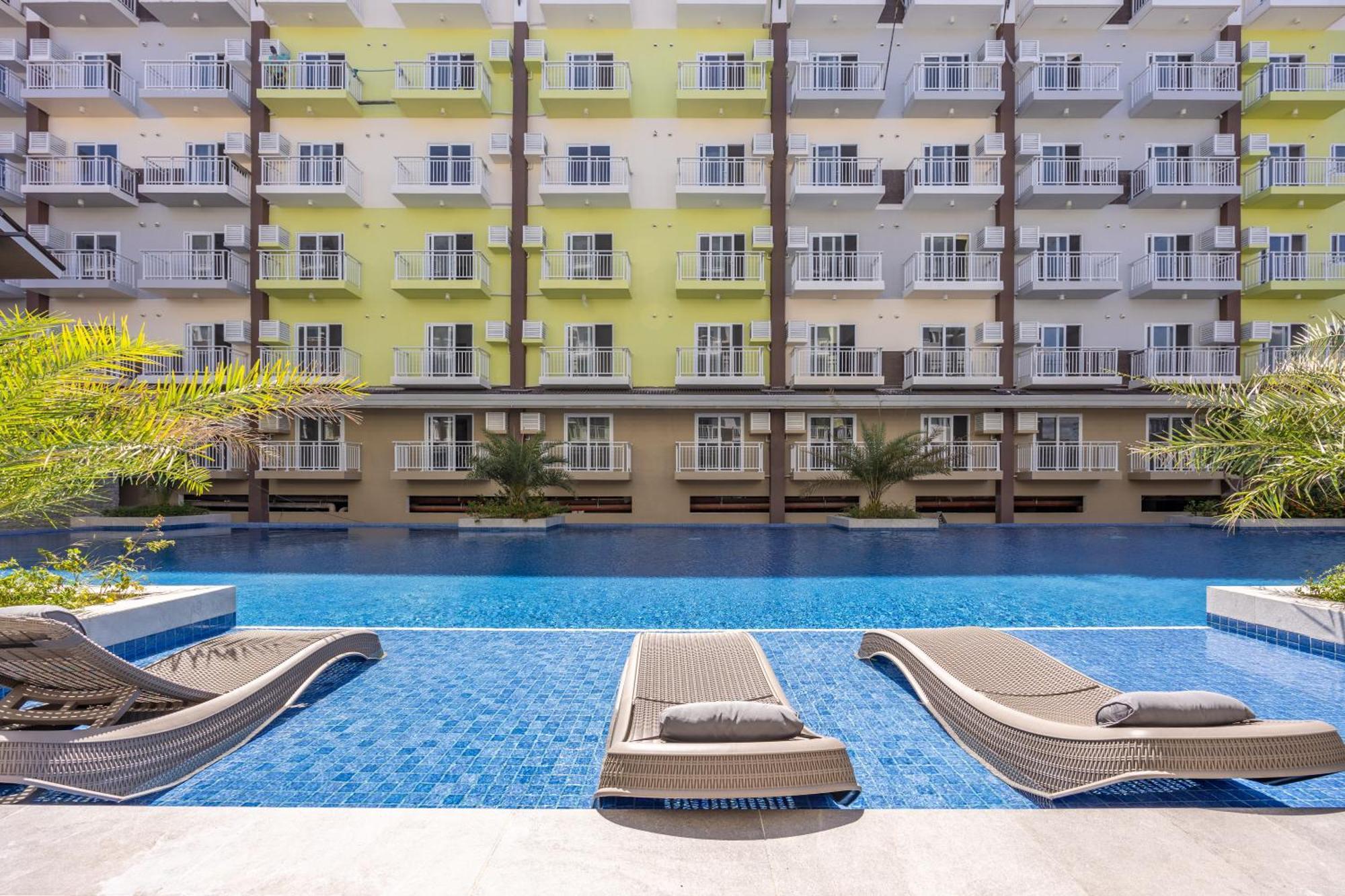 Amani 133,3 Minutes To Airport,With Gym & Pool,Fast Wi-Fi, Free Netflix Appartement Lapu-Lapu City Buitenkant foto